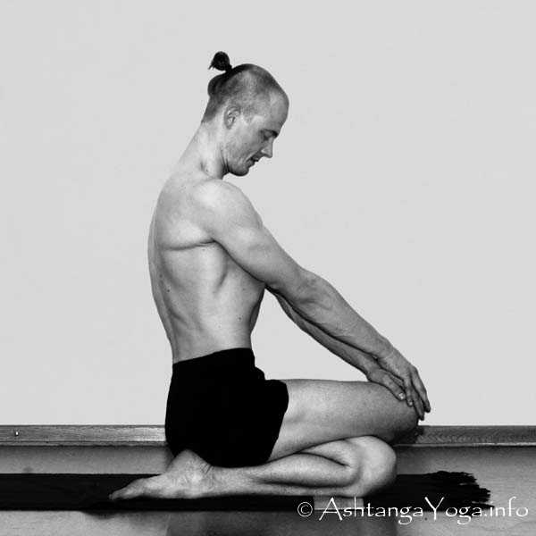 Gomukhasana A - Die Intermediate Series (Nadi Shodana / zweite Serie) bringt die Ashtanga Vinyasa Yoga Praxis von einer physischen auf eine energetische Ebene.