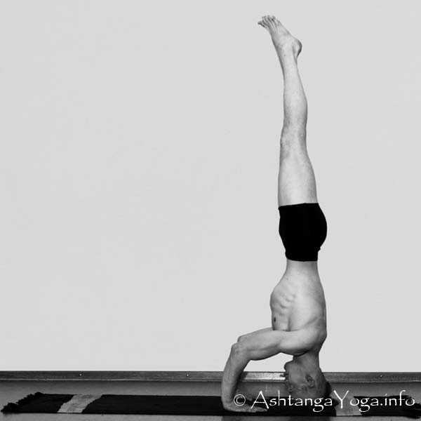 Muka Hasta Sirsasana A - Die Intermediate Series (Nadi Shodana / zweite Serie) bringt die Ashtanga Vinyasa Yoga Praxis von einer physischen auf eine energetische Ebene.