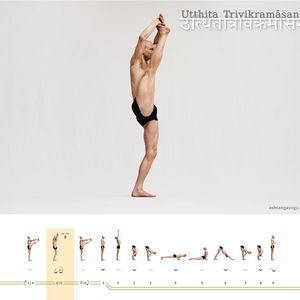 Utthita Trivikrāmāsana
