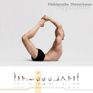 Pādāṅguṣṭha Dhanurāsana A